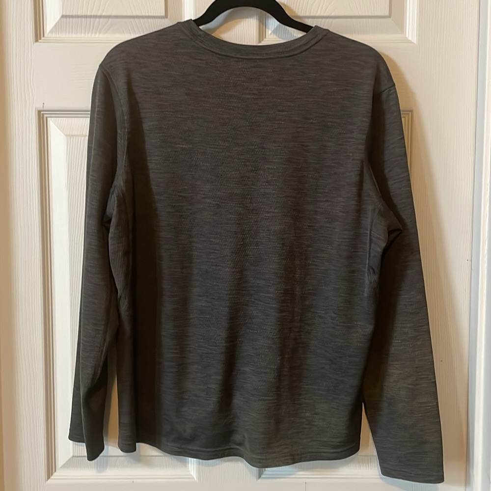 Rei co-op men’s long sleeved base layer thermal top, size large, dark grey - Picture 2 of 8